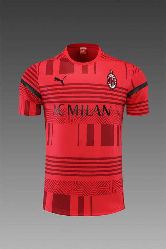 AC Milan Red Pre-Match Kit 22/23