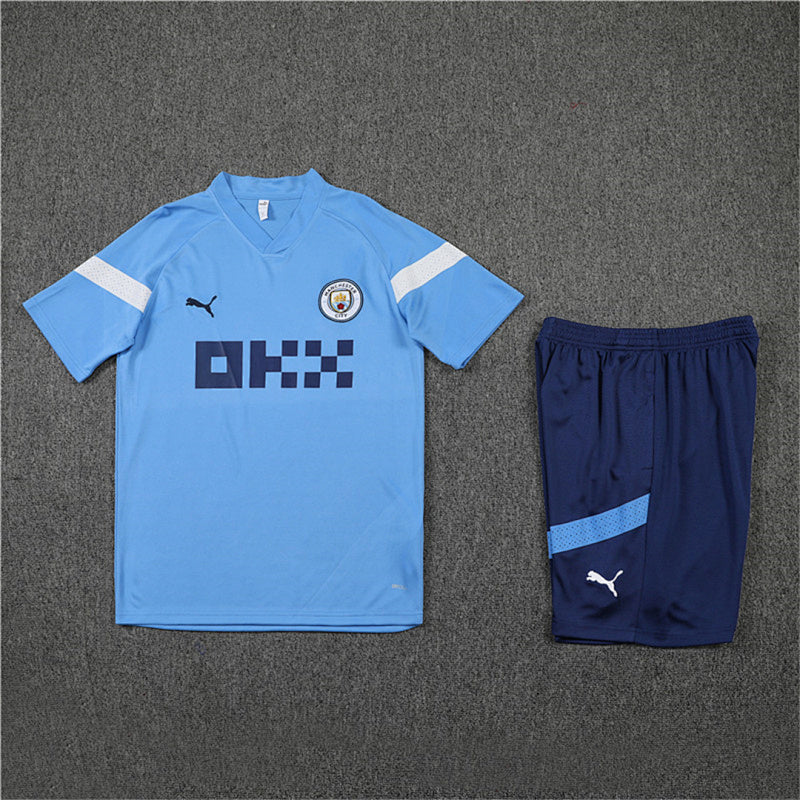 Ensemble Manchester City Bleu Prématch 22/23 (2)