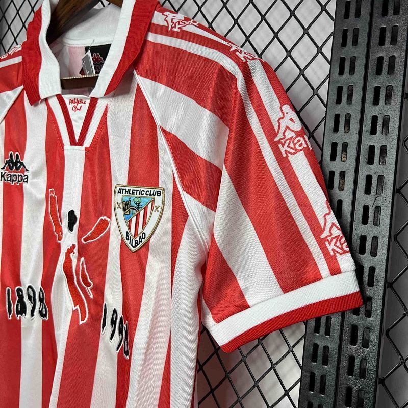 Maillot Athletic Bilbao Domicile Rétro 97/98