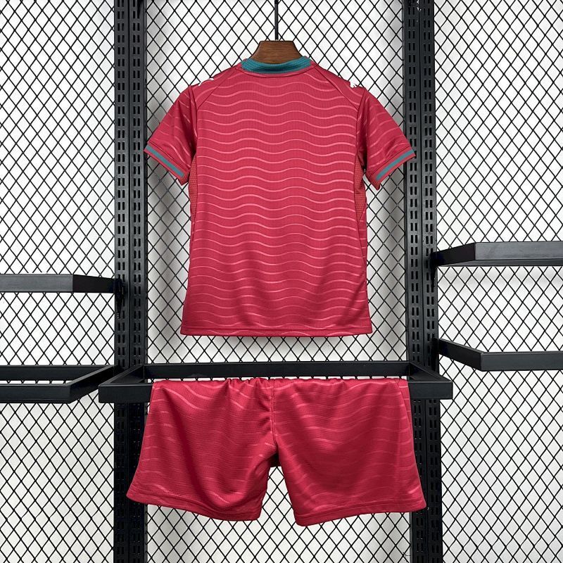 Maillot Portugal Domicile Enfant Coupe du Monde 2026
