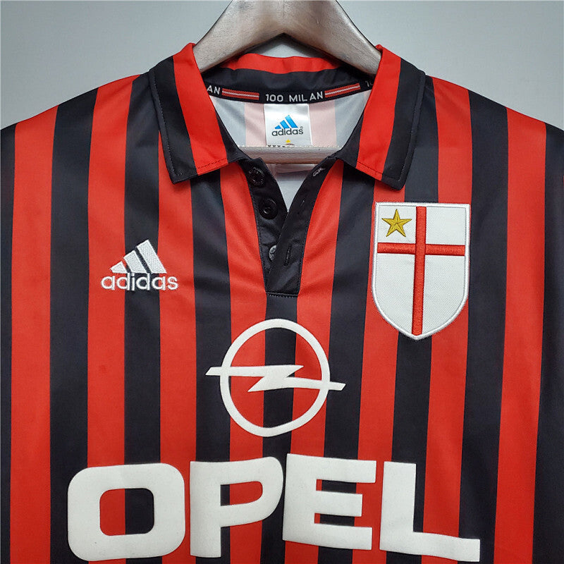 Camiseta AC Milan Local Retro 1999/00