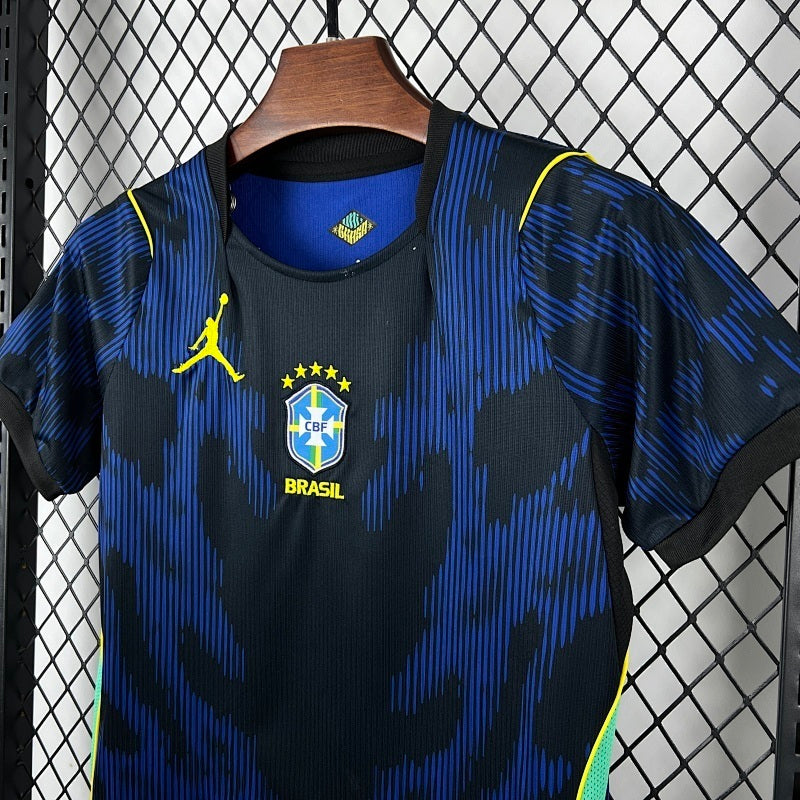Maillot Brésil Extérieur Enfant Coupe du Monde 2026