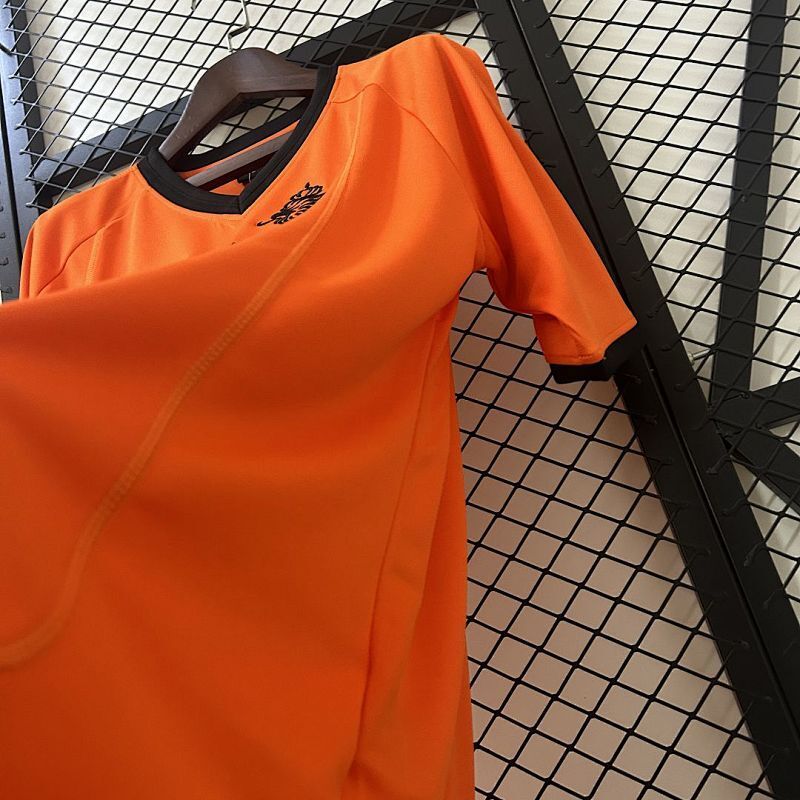 Maillot Netherlands Vintage Dropship Domicile Rétro 2000