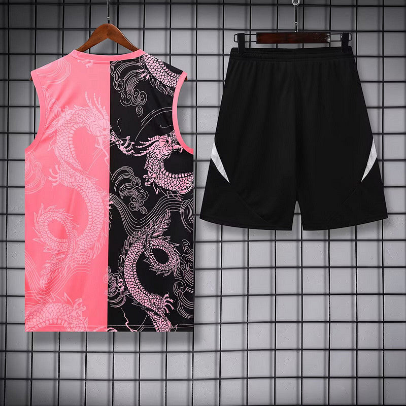 Débardeur Real Madrid Rose&Noir 25/26