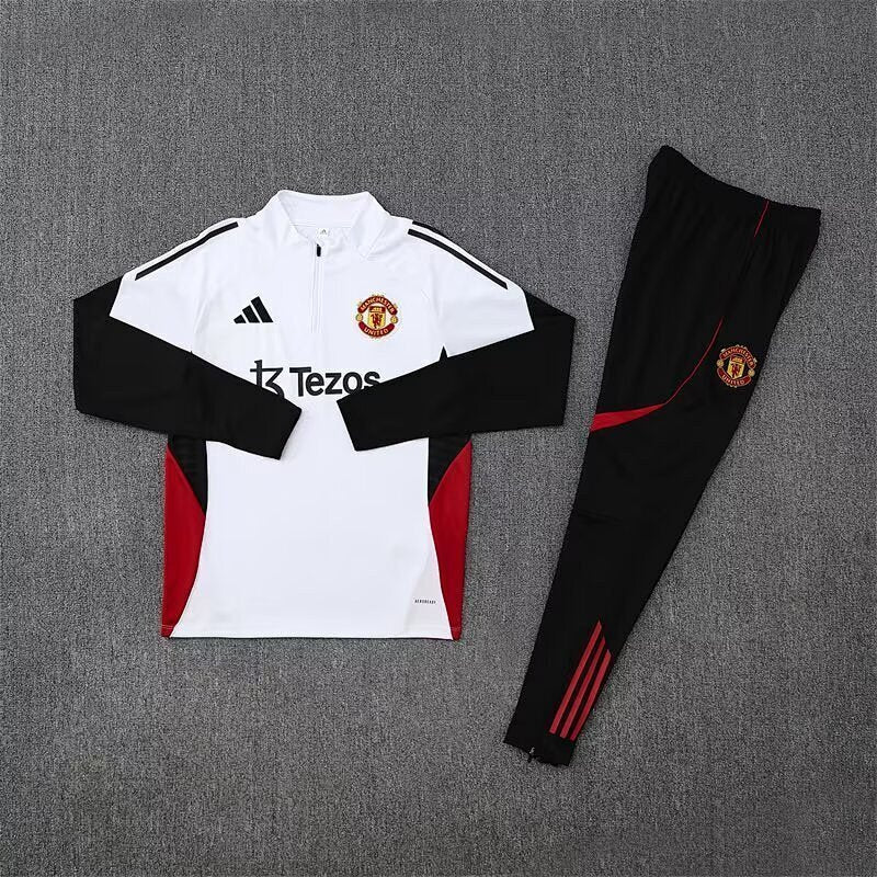 Survêtement Manchester United Blanc 25/26