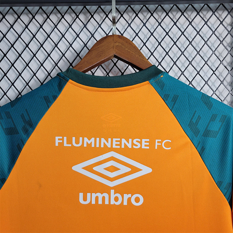 Maillot Fluminense Orange Prématch 23/24