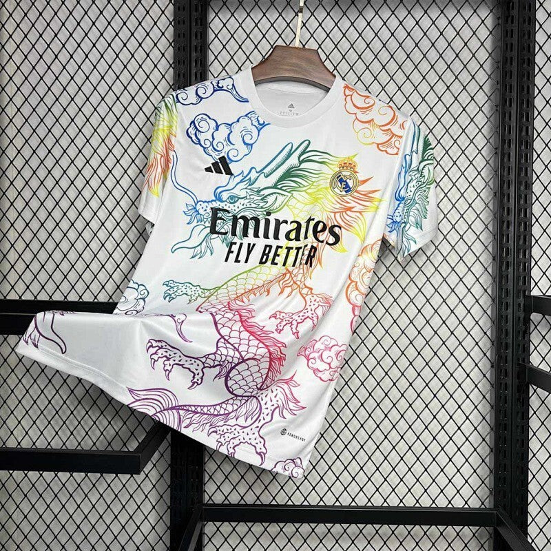 Maillot Real Madrid Blanc Prématch 24/25