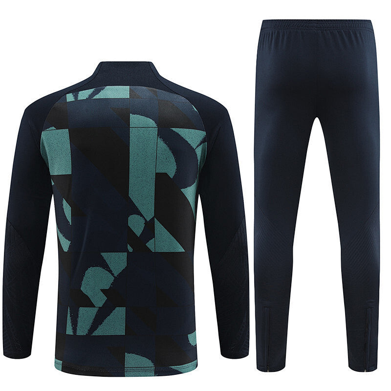 Survêtement Enfant FC Barcelone Noir&Vert 23/24