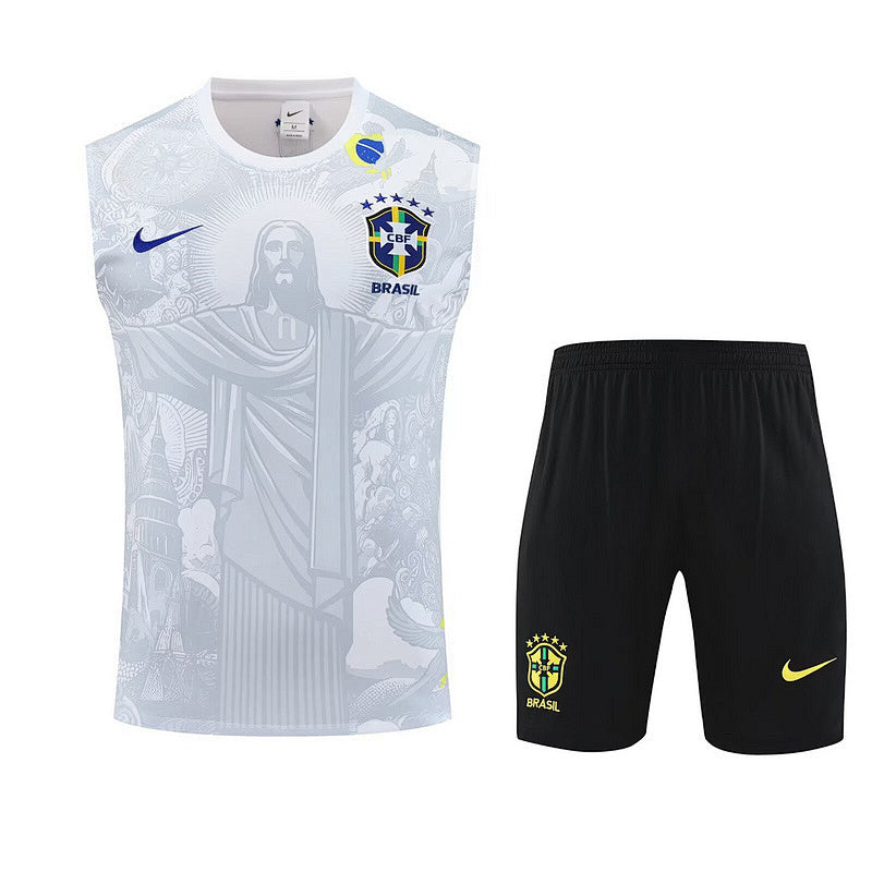 Débardeur Brésil Blanc 25/26