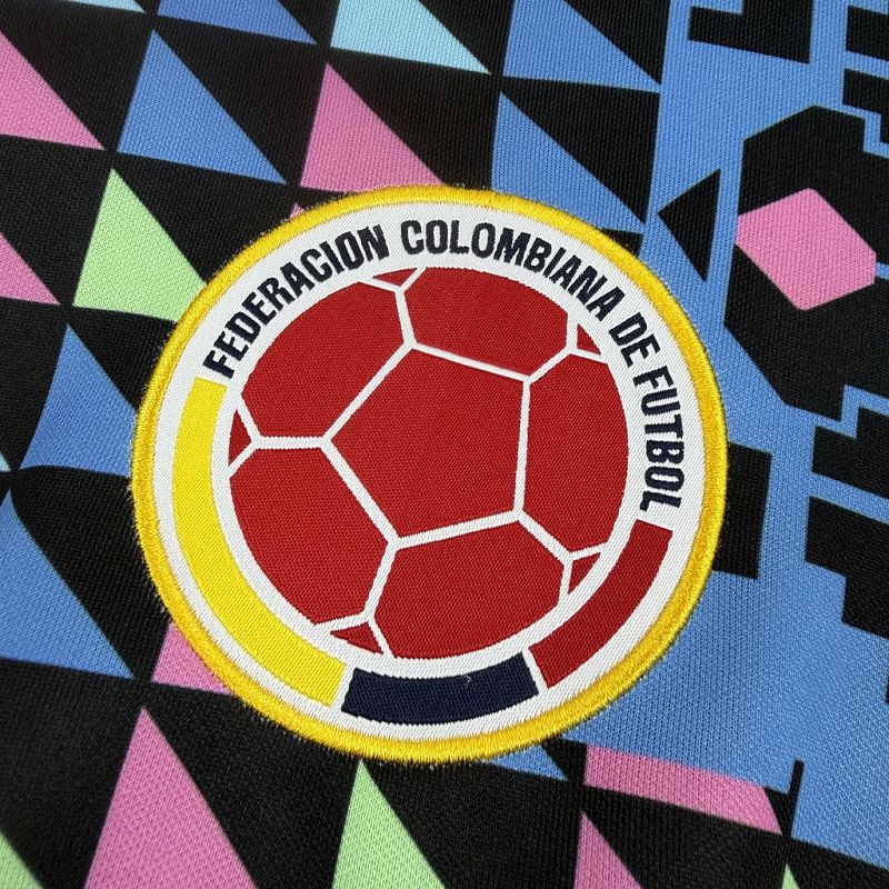 Maillot Colombie Vintage T Gardien Rétro 1990