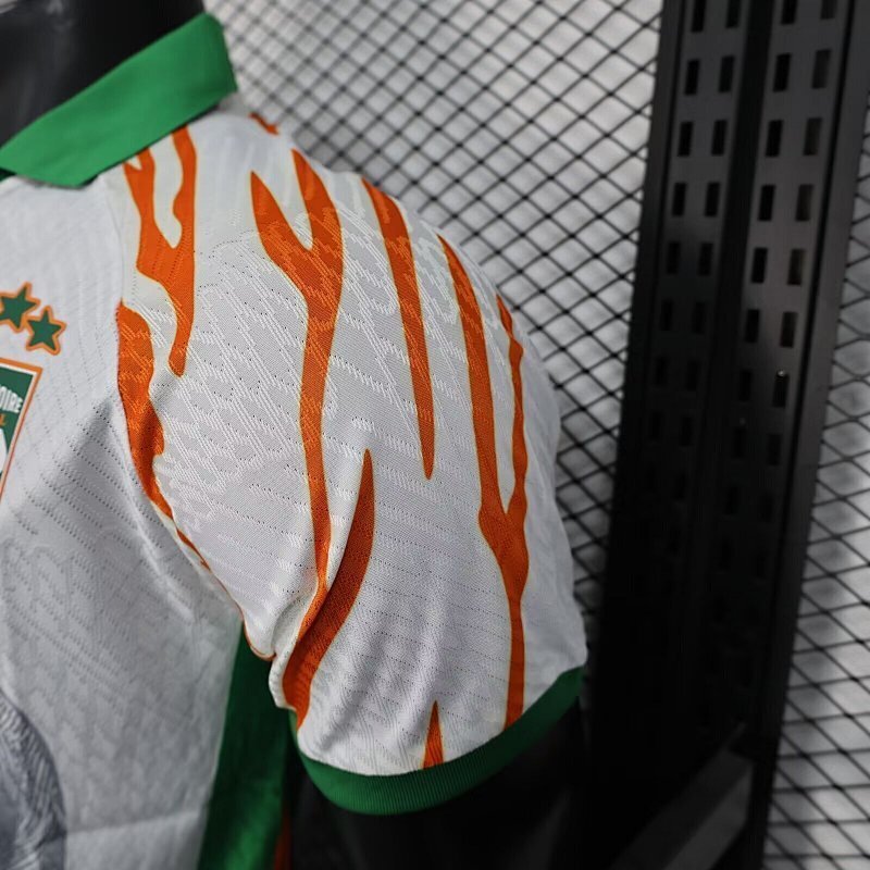 Maillot Côte d’Ivoire Elephant Blanc Édition spéciale Player Version 2025