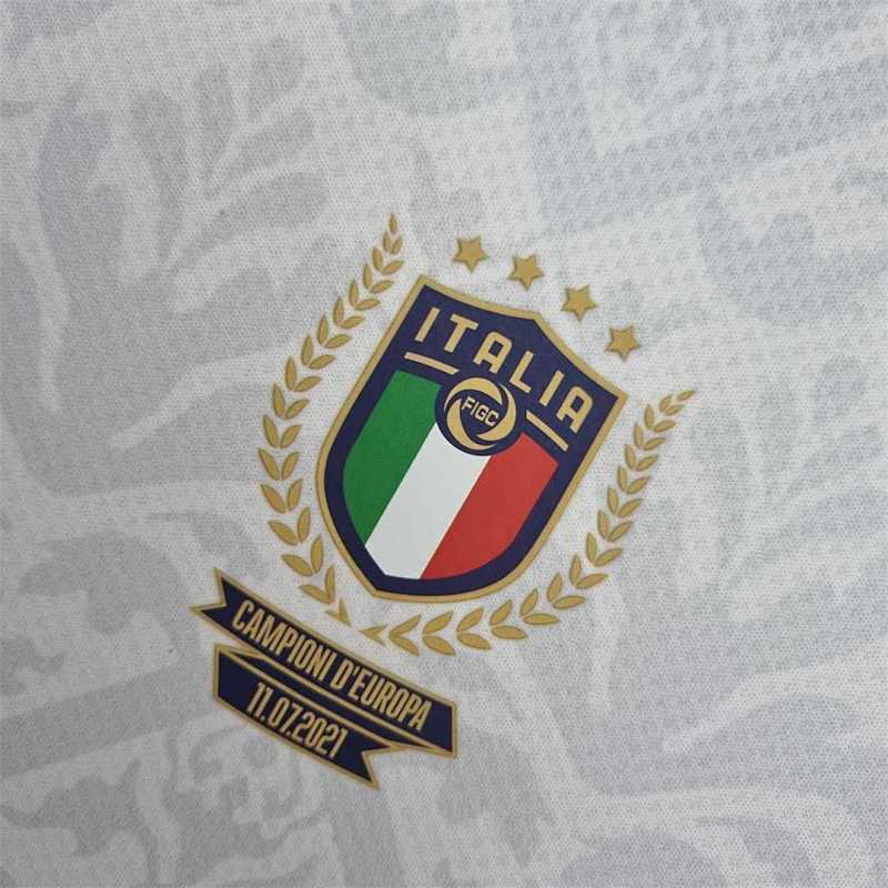 Camiseta Italia Euro Championship Blanco Edición Especial 2022