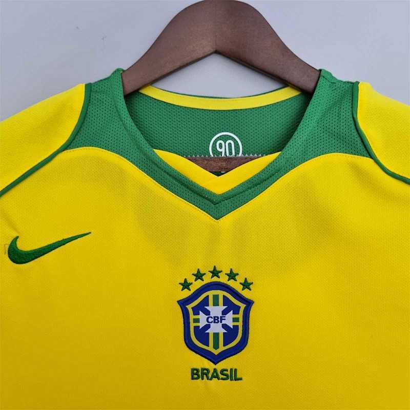 Maillot Brazil Domicile Rétro 2004