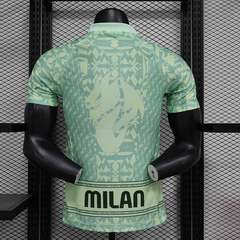 Camiseta AC Milan Verde Versión Player 24/25