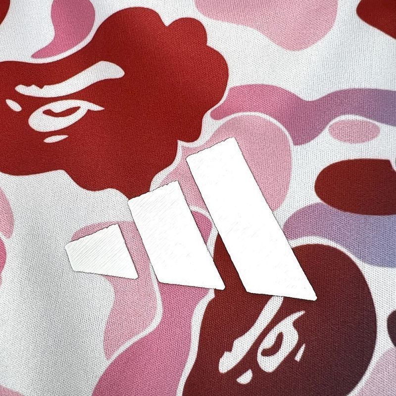 Maillot BAPE Rose Matching 25/26