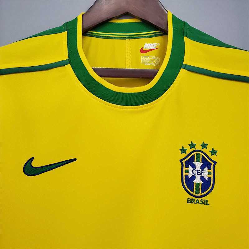 Maillot Brazil Domicile Rétro 1998