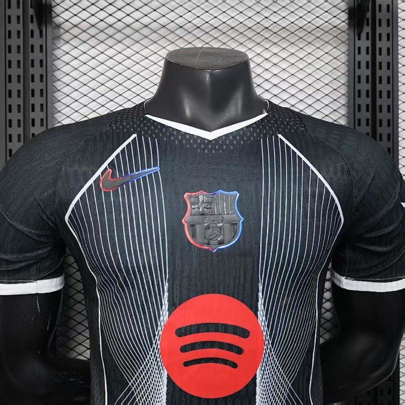 Camiseta FC Barcelona Negro Edición Especial Versión Player 25/26 (2)