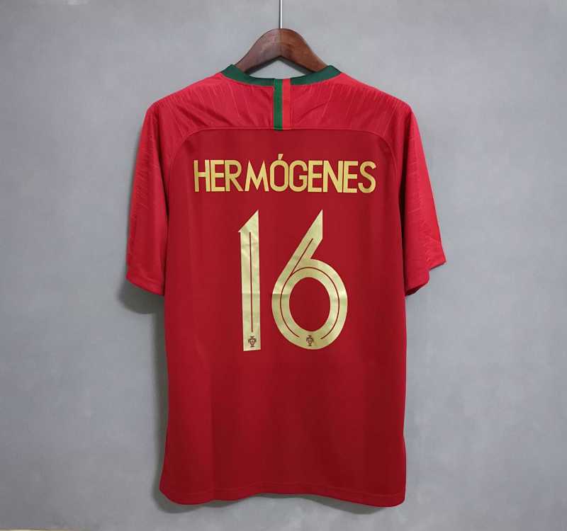 Maillot Portugal Domicile Rétro 2018