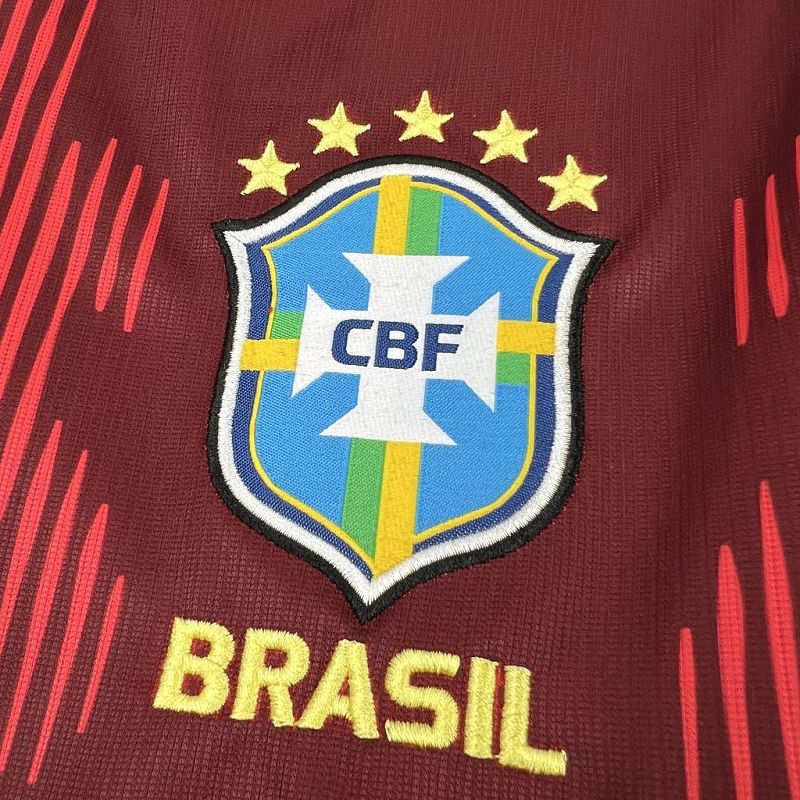 Camiseta Brasil Rojo 2026
