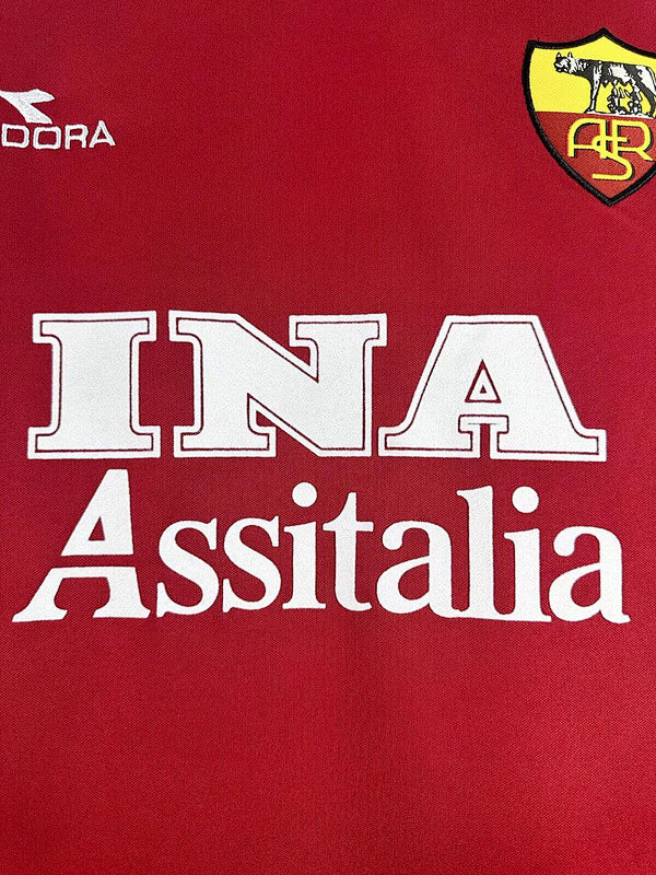 Maillot AS Roma Domicile Rétro 98/99