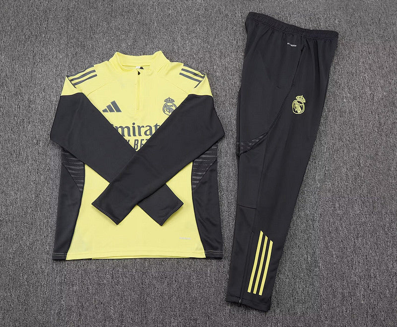Survêtement Real Madrid Jaune 25/26 (2)