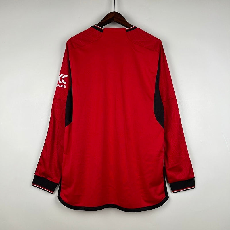 Maillot Manchester United Domicile Manches Longues 23/24