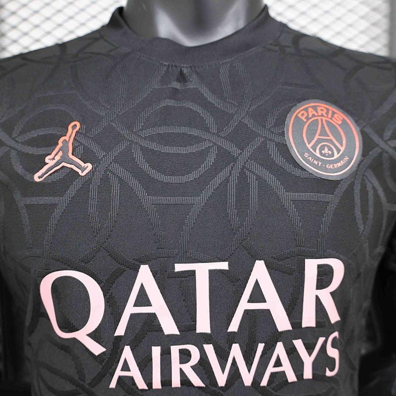 Maillot PSG Noir Prématch 24/25