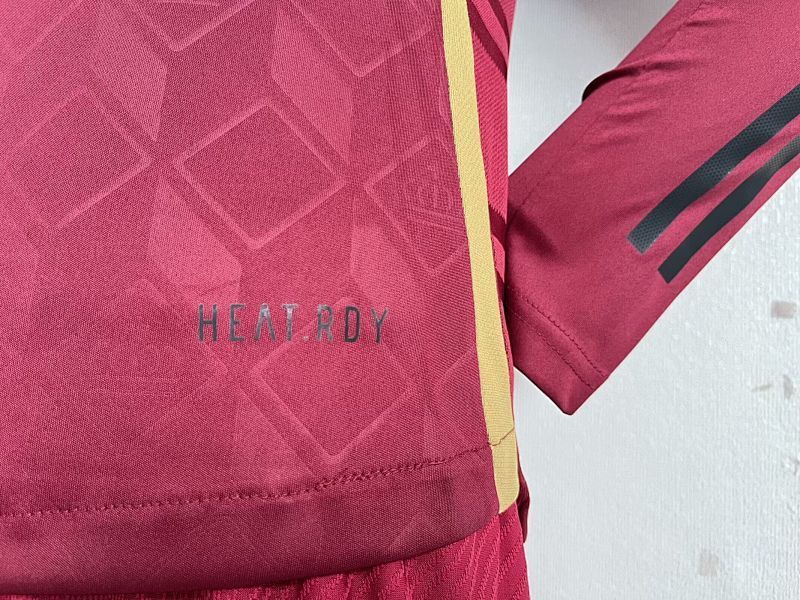 Maillot Belgique UEFA Euro Domicile Manches Longues 25/26