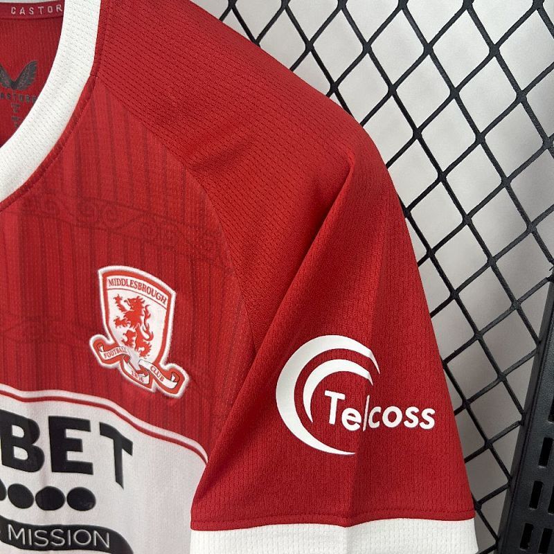 Maillot Middlesbrough Domicile 25/26