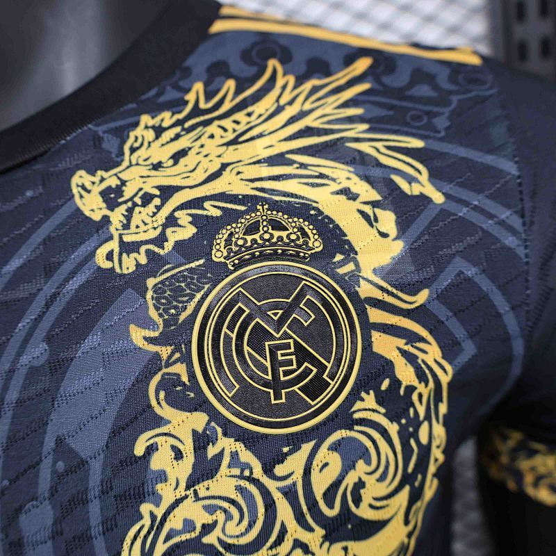 Maillot Real Madrid Noir Player Version 24/25