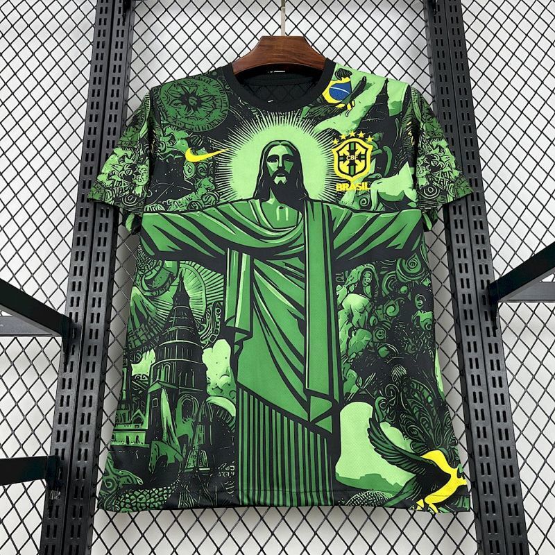 Maillot Brésil Christ Redeemer Édition spéciale 25/26