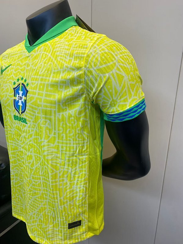 Maillot Brazil Domicile Player Version 25/26