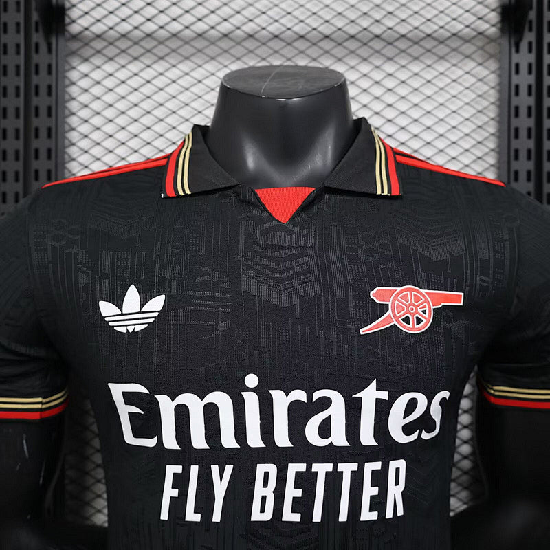 Maillot Arsenal Noir Player Version 25/26