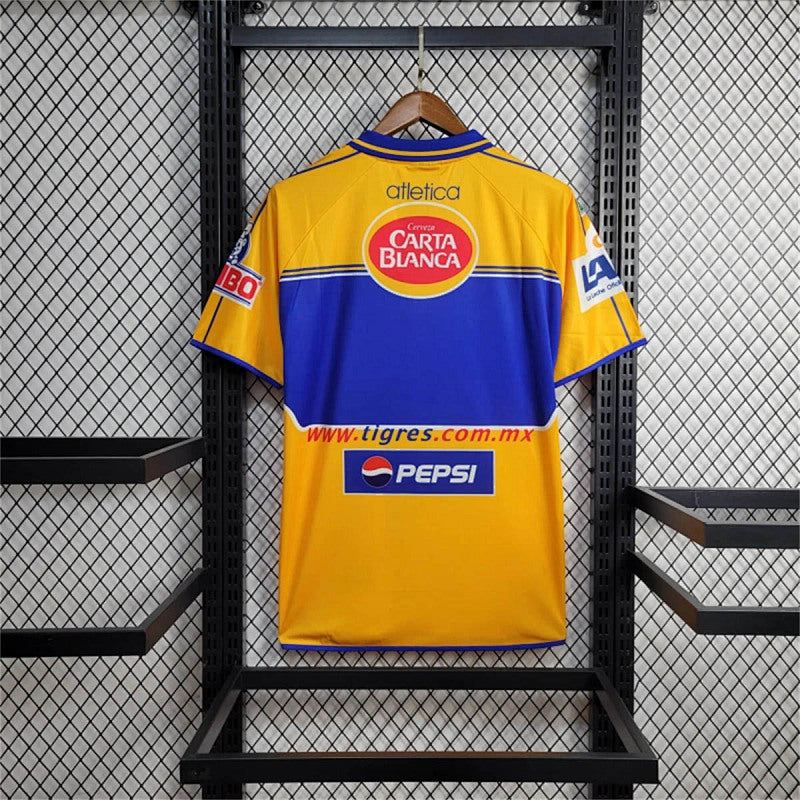 Camiseta Tigres UANL Local Retro 2001/02