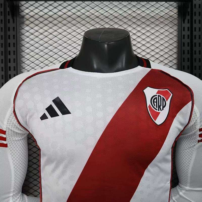 Maillot River Plate Domicile Manches Longues 25/26