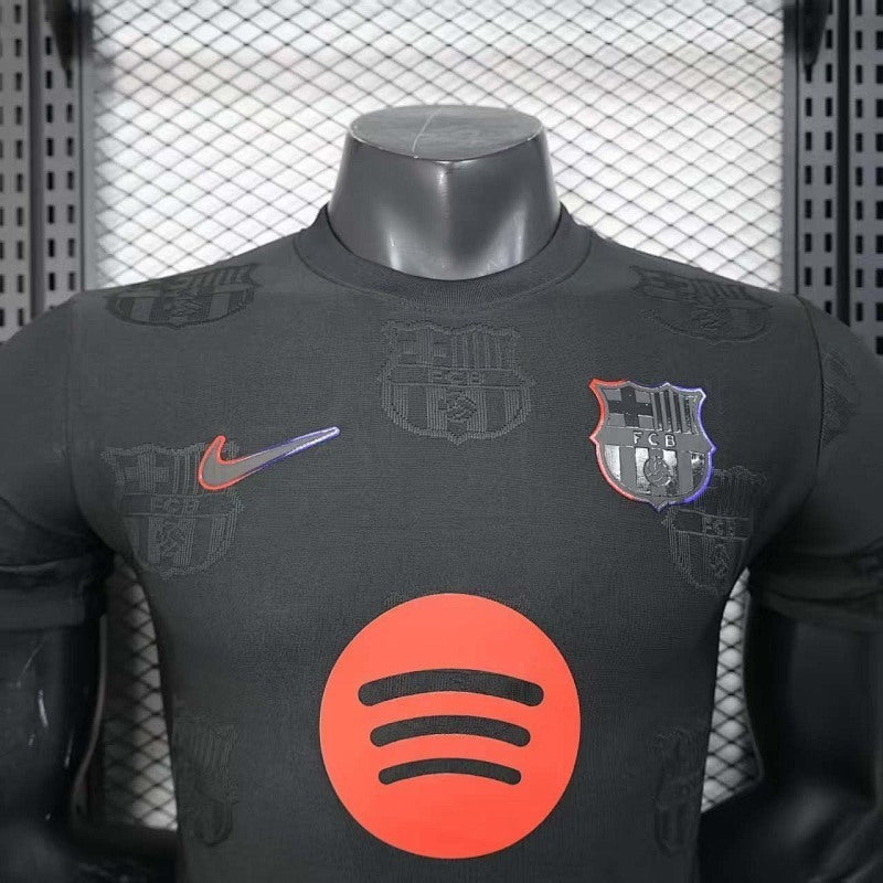 Camiseta FC Barcelona Negro Edición Especial Versión Player 25/26