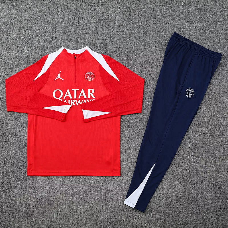 Survêtement PSG Rouge 25/26 (2)