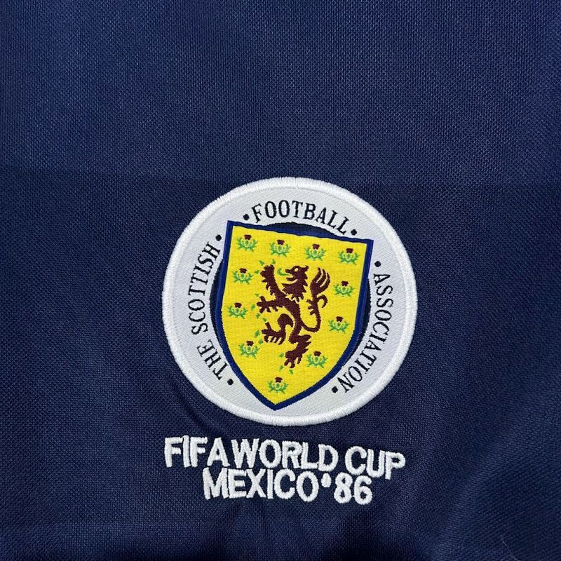 Camiseta Escocia Retro 1986