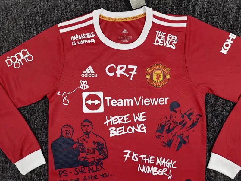 Maillot Manchester United Manches Longues 21/22