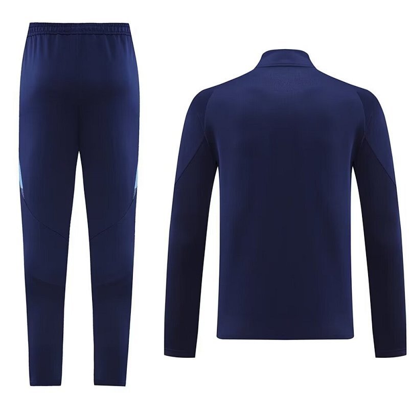 Maillot Italy Navy Manches Longues 25/26