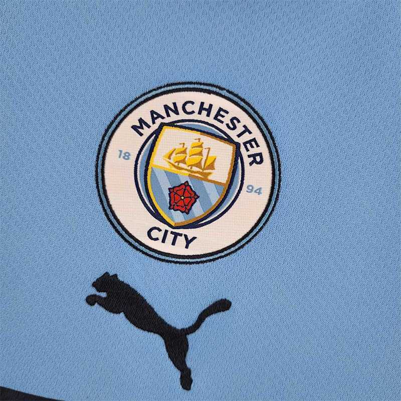 Maillot Manchester City Domicile Manches Longues 22/23