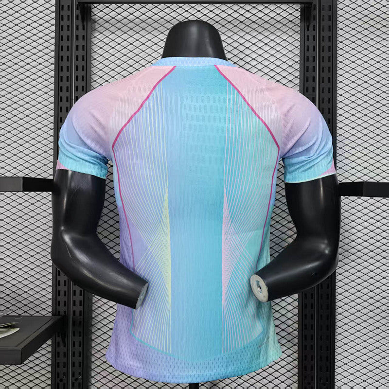 Maillot FC Barcelone Bleu Rose Édition spéciale Player Version 25/26