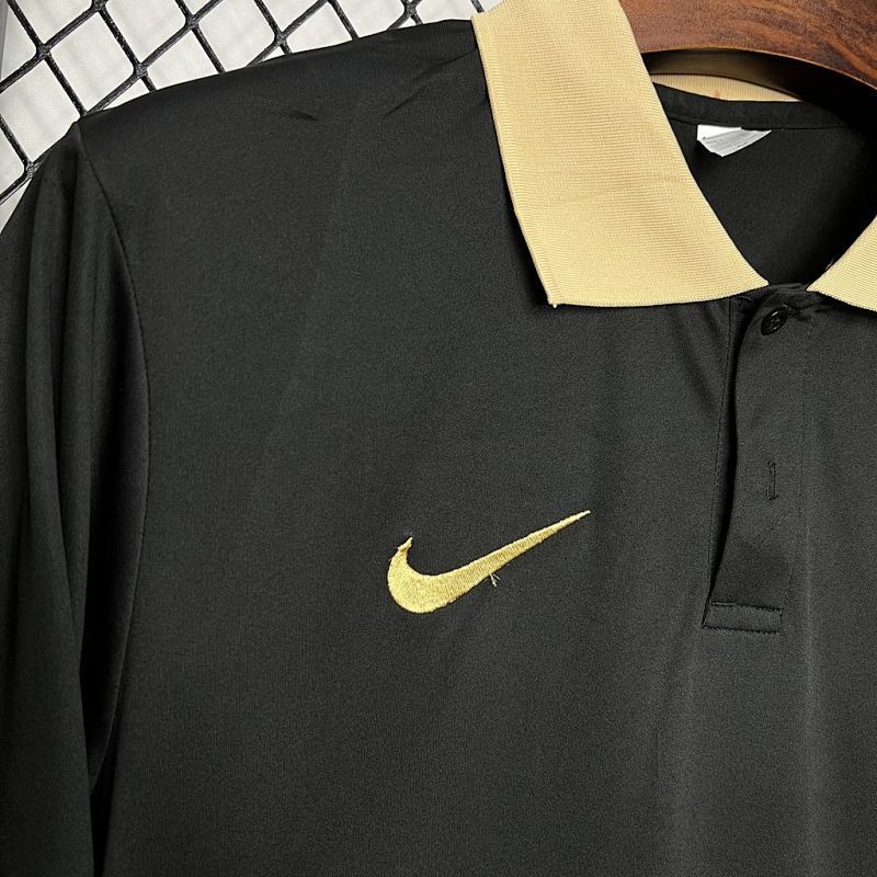 Polo FC Barcelona Negro 24/25