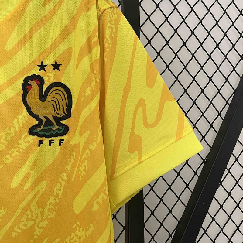 Maillot France Yellow UEFA Gardien 25/26