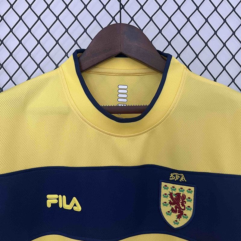 Camiseta Escocia Visitante Retro 2002