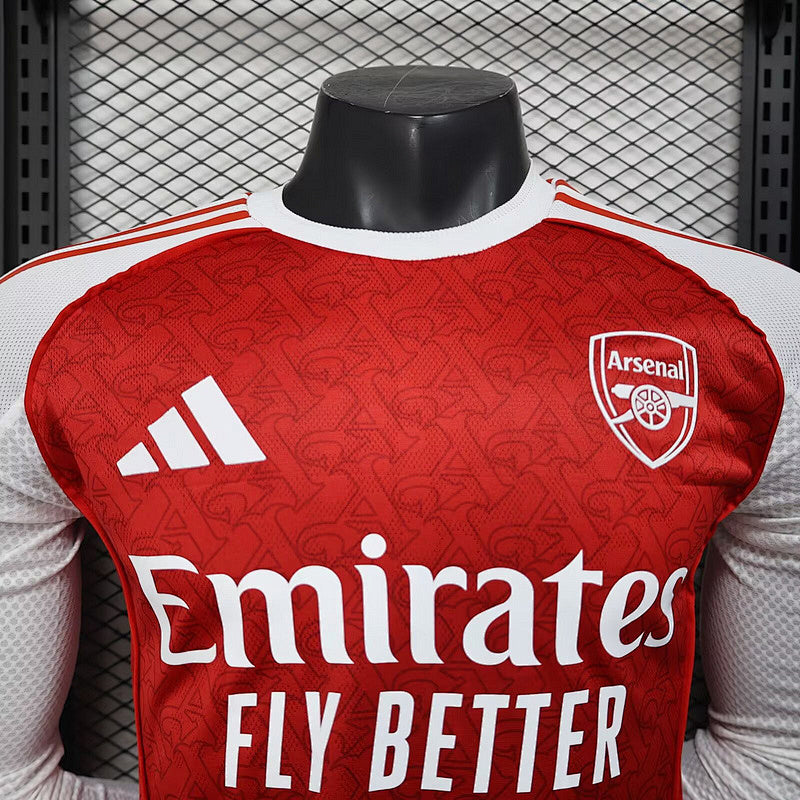 Maillot Arsenal Domicile Manches Longues 25/26