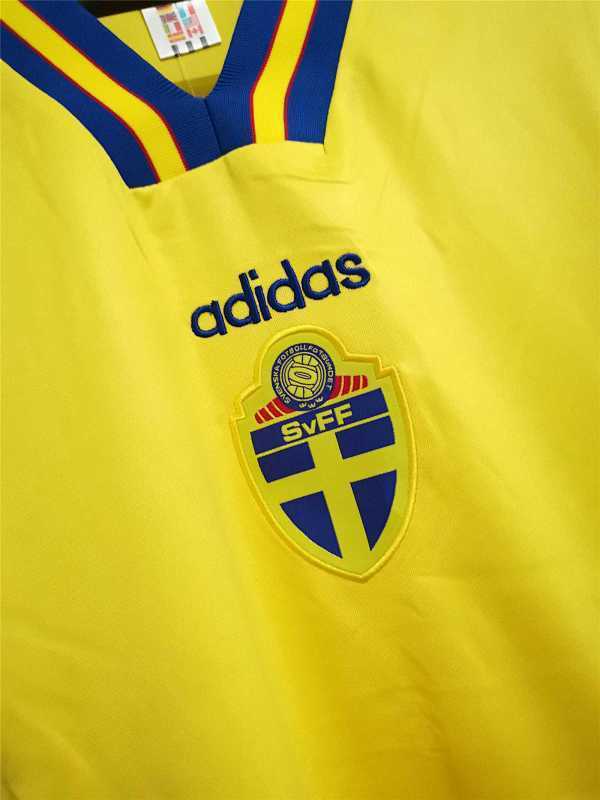 Maillot Suède Jaune Rétro 1994