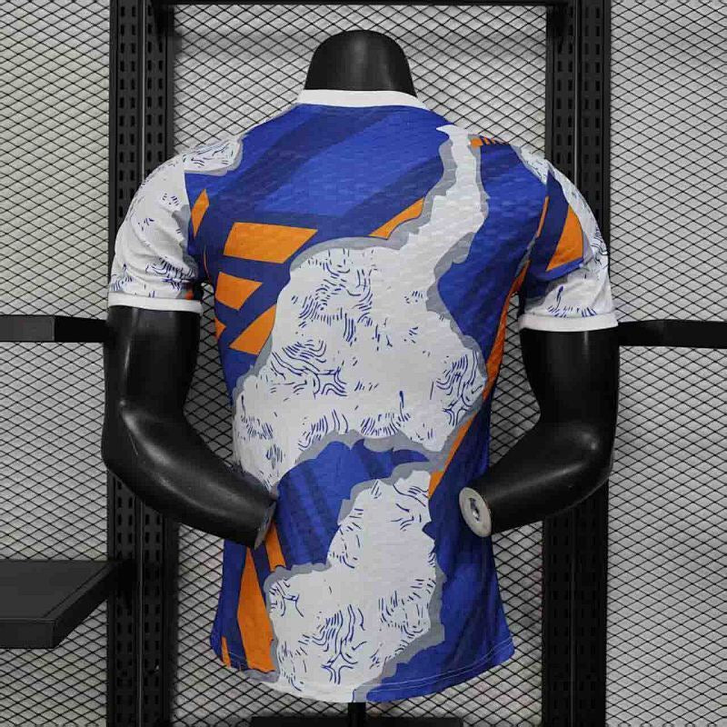 Maillot Real Madrid Bleu Orange Player Version 25/26
