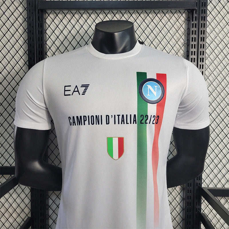 Maillot Naples Blanc Player Version 23/24