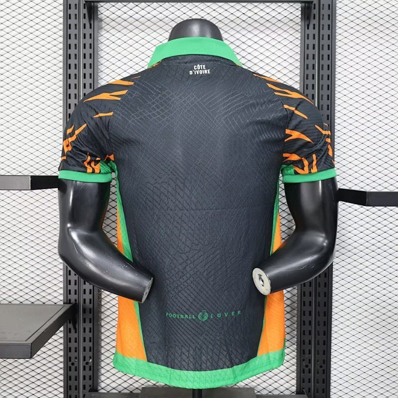 Maillot Côte d’Ivoire Noir Player Version 2025
